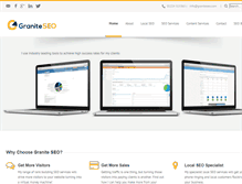 Tablet Screenshot of graniteseo.com
